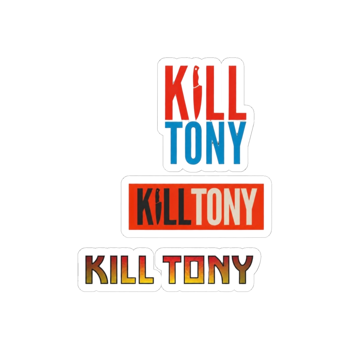 Kill Tony Sticker Collection | Funny Roast Comedy Vinyl Decals